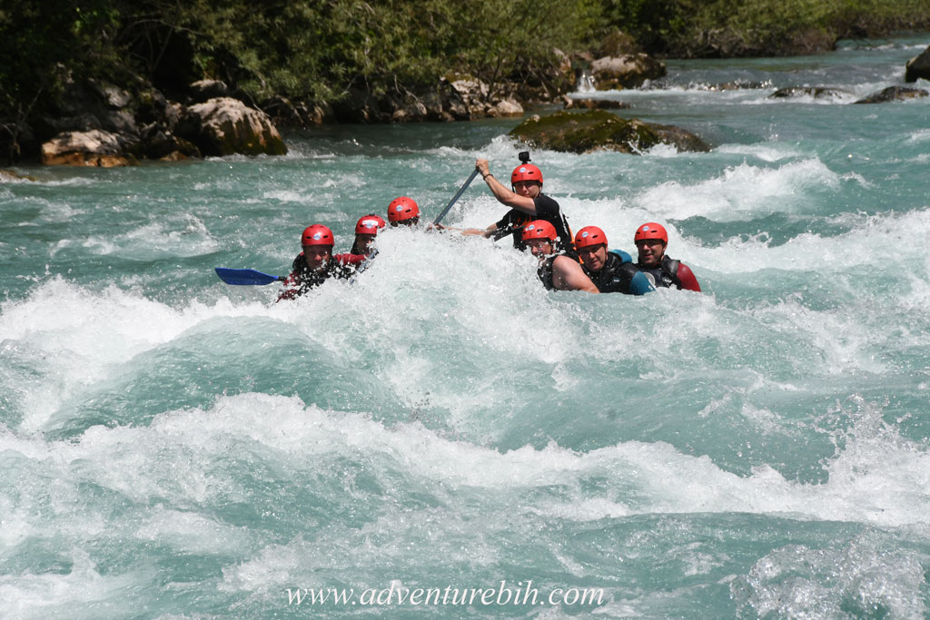 Expeditionary rafting Tara river