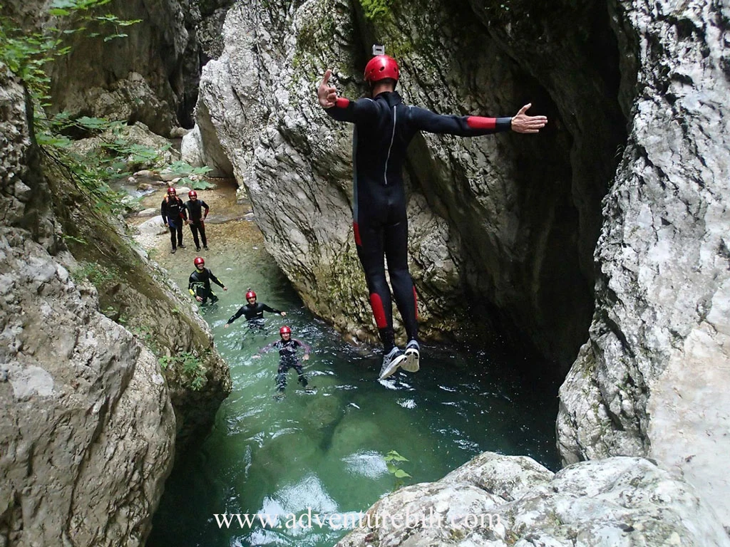 The best canyoning tour Nevidio canyon