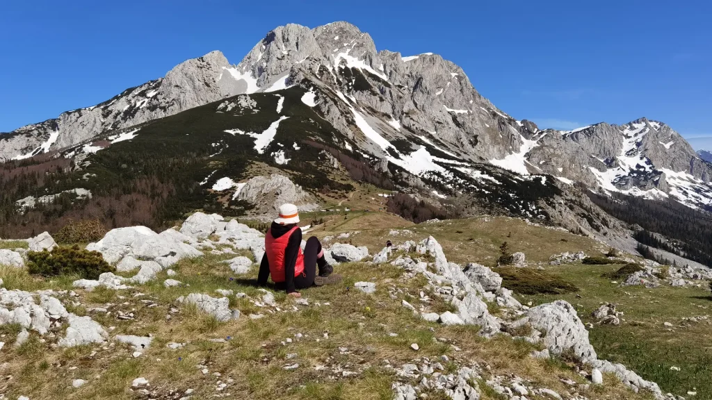 Hiking Maglic mountain, highest peak in BiH